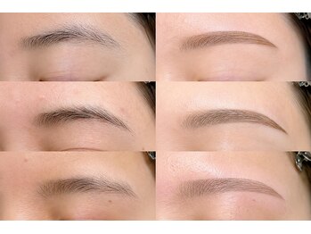 りふれるビューティープラス 栗東店(りふれるBeauty+)の写真/メンズ歓迎◎眉毛もまつげもお任せ♪骨格に合わせた美眉をご提案