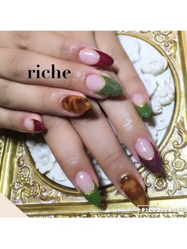ネイル サロンアンドスクール リッシュ(Nail Salon&School riche)/ベルベットネイル