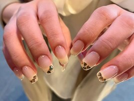 ハートホロフレンチネイル