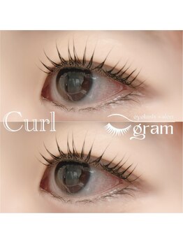 グラム(gram)/上まつ毛カール