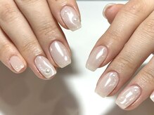 アイネイルズ 渋谷店(I nails)/【Maiko.w】ホワイトパール