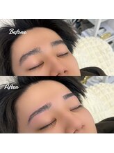 エムズアイブロウ 大和西大寺(M’sアイブロウ)/メンズハリウッドブロウリフト