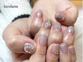 クリスマスネイル