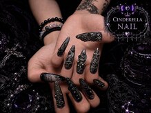 シンデレラネイル(CINDERELLA NAIL)/【チップ長さだしネイル】