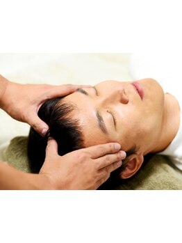 ヘッドスパで癒されたい