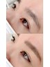 【再来1ヶ月以内限定】美眉WAX脱毛×似合わせまつげパーマSET ¥10,000