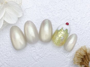 ビオトーププラス 浦和店(bio tope +)/メロンソーダ風ネイル［浦和］