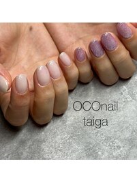 艶カラーネイル