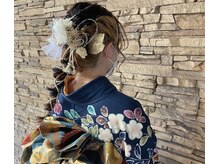 サンバイエム(#3/M)の雰囲気(着付けヘアセットのご予約も可!美容室併設サロン♪TEL0962347742)