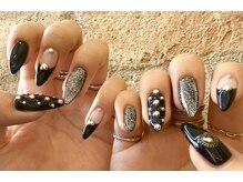 シャンティ 琴似店(Shanti)/ブルーブラック×スタッズ