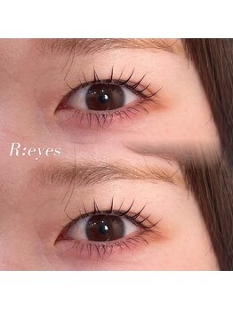 リアイズ 楽々園店(R:eyes)/束感まつげパーマ
