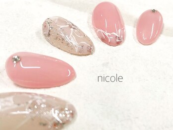 ニコルネイル(nicole nail)/定額 桜ネイル