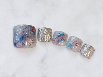 ネイルズ アヴァンティ(Nails Avanti)/定額デザインフットジェル ¥8800