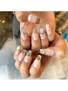 ロクサンサン(633)/クリア×ミラー×マグネット