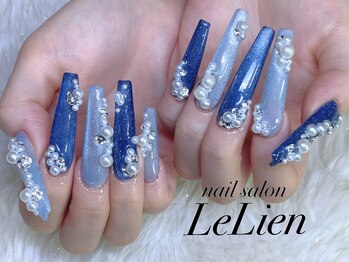 ルリアン(LeLien)/MAXロング バブルネイル