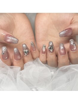 アトラ 本八幡店(attra)の写真/豊富なデザインを定額で選べるトレンドデザイン♪毎月指先からおしゃれを更新できるサロンで素敵な日々を◎