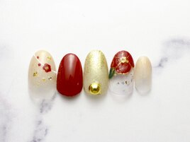 欲張り梅と椿ネイル初回￥6980