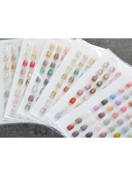 カラー・パーツの種類が豊富