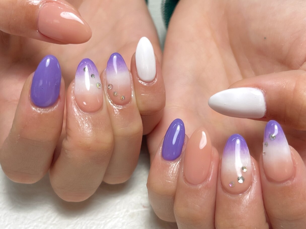 持ち込みシンプルアート【90分控えめコース】\7400  パラジェル/フィルイン