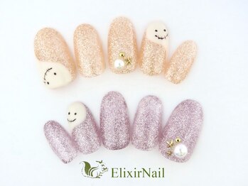 エリクサーネイル 西武新宿(Elixir Nail)/定額a  シンプル/クーポン使用