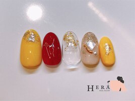 エスニック　金箔　ラメ　夏　秋