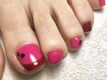 オーラリー ネイル アート メゾン(ORRERY nail art maison)/フット / 大人ガーリー