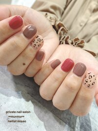 ヒョウ柄デザイン