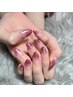 【ラメグラ】シンプルだけどキラキラ可愛い♪