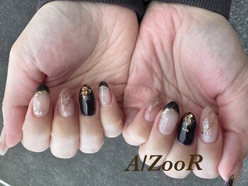 アズール(A/ZOOR)/チョコレートカラーネイル