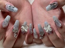 サロンド エルム(salon de elm)/蝶×キラキラパーツ byなお