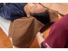 頭から体までの全身ケア♪全身整体＋頭皮ケアマッサージコース