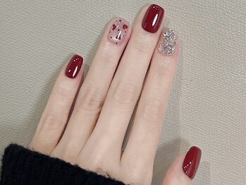 ファンシー 木場店(Fancy)/クリスマス/ 冬/お正月ネイル