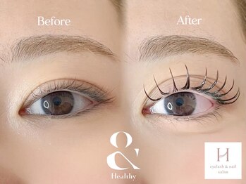 アンドエイチアイラッシュ 立川(&H eyelash)/アンドヘルシー