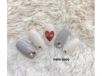 ネイルズ ココ(nails COCO)/バレンタインネイル