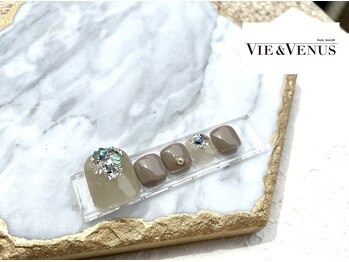 ヴィーアンドヴィーナス 田町店(VIE&Venus)/夏季限定フットネイルデザイン