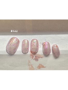 ネイルサロン トゥデイ 心斎橋店(Today)/Simple plus art¥9300→¥5800