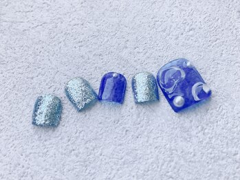 ジェムネイル(gem nail)/フット定額¥5980(フットバス付)