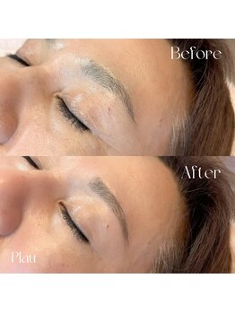 プラウ(Plau)/アイブロウデザイニング×メイク