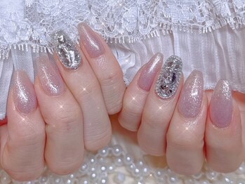 シーアンドビーネイル(C&B Nail)/ワンカラー2本埋め尽くし