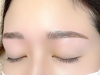 ミン(MiN)の写真/【2025年6月NEW OPEN】美眉WAX&垢抜け眉メイク¥5500◆韓国アイドル風薄め平行眉/メンズの清潔感UP眉も◎