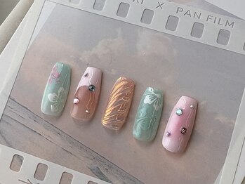 ネイルアヴァンス 京橋店(Nail AVANCE.)/カラフルサマーネイル