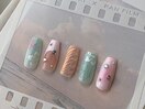 カラフルサマーネイル