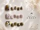 クレスト(CREST)の写真/【フットネイルはCREST☆】こだわりのある豊富なデザインで足元を華やかに♪日常を彩るフットネイル♪￥6250