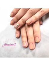 ファッシネイル(fascinail)/シンプルストーンネイル