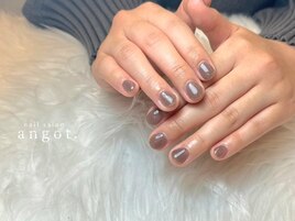 冬くすみ系ワンカラー