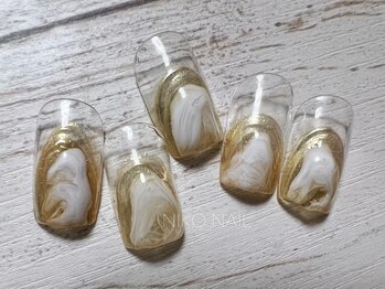 ニコネイル(NIKO NAIL)/ミラーアート