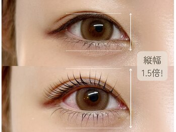 アミュー 恵比寿(AMUE)/まつ毛パーマ(上下)コーティング