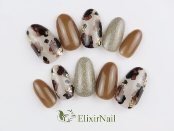 エリクサーネイル 神田(Elixir Nail)/シンプル / クーポン使用