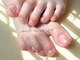 プライベートネイルサロン104 大濠(private nail salon 104)の写真/足元から季節を先取り♪お仕事上ハンドネイルができない方も、足元からおしゃれを☆爪ケアも高評価◎