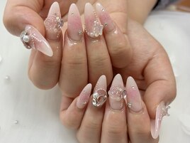 スカルプ/ロングネイル/長さ出し